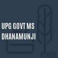 Upg Govt Ms Dhanamunji Primary School Logo