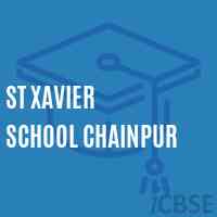 St Xavier School Chainpur Logo