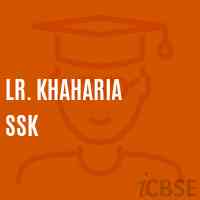 Lr. Khaharia Ssk Primary School Logo