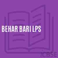 Behar Bari Lps Primary School Logo