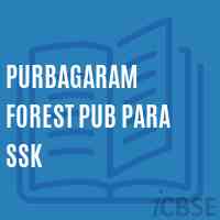 Purbagaram Forest Pub Para Ssk Primary School Logo