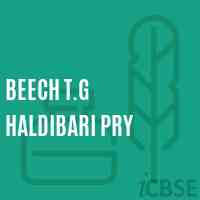 Beech T.G Haldibari Pry Primary School Logo