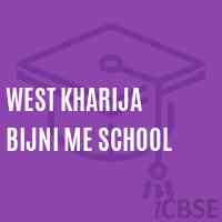 West Kharija Bijni Me School Logo