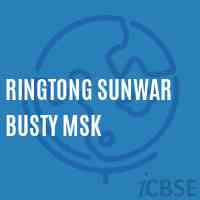 Ringtong Sunwar Busty Msk School Logo
