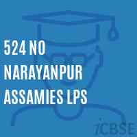 524 No Narayanpur Assamies Lps Primary School Logo