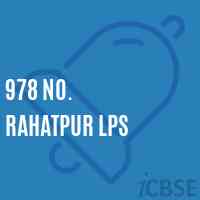 978 No. Rahatpur Lps Primary School Logo
