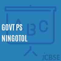 Govt Ps Ningotol Primary School Logo