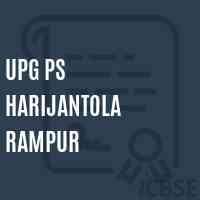 Upg Ps Harijantola Rampur Primary School Logo