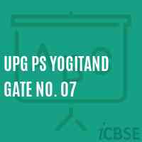 Upg Ps Yogitand Gate No. 07 Primary School Logo