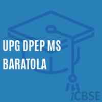 Upg Dpep Ms Baratola Middle School Logo