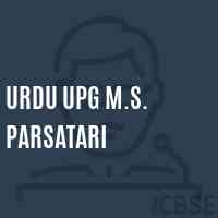Urdu Upg M.S. Parsatari Middle School Logo