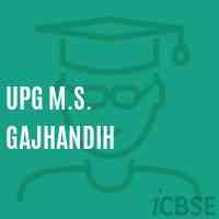 Upg M.S. Gajhandih Middle School Logo