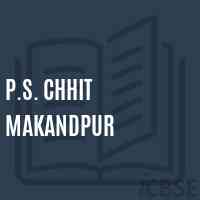 P.S. Chhit Makandpur Primary School Logo