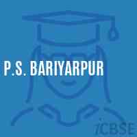 P.S. Bariyarpur Primary School Logo