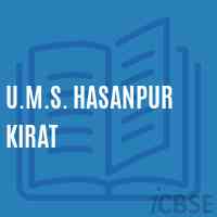 U.M.S. Hasanpur Kirat Middle School Logo