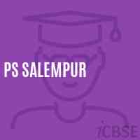 Ps Salempur Primary School Logo