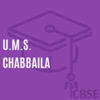 U.M.S. Chabbaila Middle School Logo