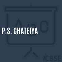 P.S. Chateiya Primary School Logo