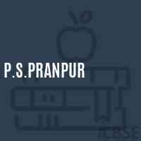 P.S.Pranpur Primary School Logo
