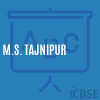 M.S. Tajnipur Middle School Logo