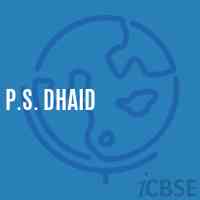 P.S. Dhaid Primary School Logo