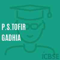 P.S.Tofir Gadhia Primary School Logo