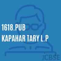 1618.Pub Kapahar Tary L.P Primary School Logo