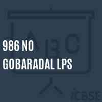 986 No Gobaradal Lps Primary School Logo