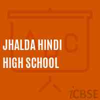 Jhalda Hindi High School Logo