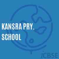 Kansra Pry. School Logo