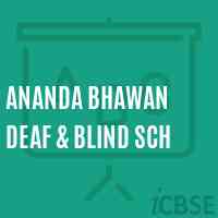 Ananda Bhawan Deaf & Blind Sch Secondary School Logo