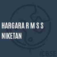 Hargara R M S S Niketan Middle School Logo