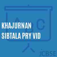Khajurnan Sibtala Pry Vid Primary School Logo