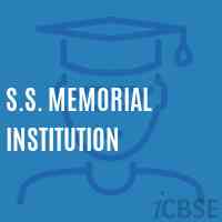 S.S. Memorial Institution Primary School Logo