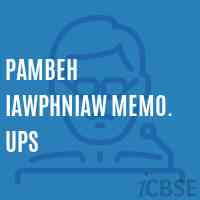 Pambeh Iawphniaw Memo. Ups School Logo