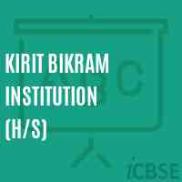 Kirit Bikram Institution (H/s) Senior Secondary School Logo