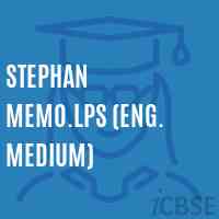 Stephan Memo.Lps (Eng. Medium) Primary School Logo