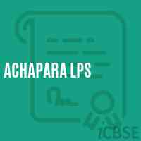 Achapara Lps Primary School Logo