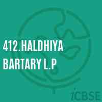 412.Haldhiya Bartary L.P Primary School Logo