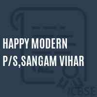 Happy Modern P/S,Sangam Vihar Primary School Logo