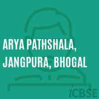 Arya Pathshala, Jangpura, Bhogal Primary School Logo