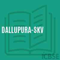Dallupura-SKV Senior Secondary School Logo