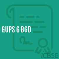 Gups 6 Bgd Middle School Logo