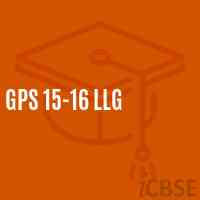 Gps 15-16 Llg Primary School Logo