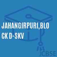 Jahangirpuri,Block D-SKV Senior Secondary School Logo