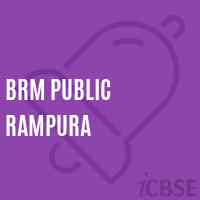 Brm Public Rampura Middle School Logo