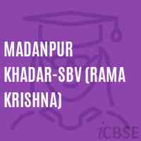 Madanpur Khadar-SBV (Rama Krishna) Senior Secondary School Logo