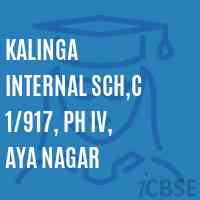 Kalinga Internal Sch,C 1/917, Ph IV, Aya Nagar Middle School Logo