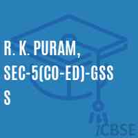 R. K. Puram, Sec-5(Co-Ed)-GSSS High School Logo