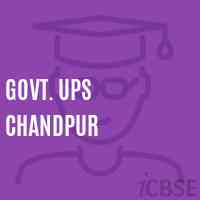 Govt. Ups Chandpur Middle School Logo